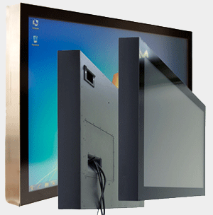 FlatMan Grossbild Multitouch Panel PC