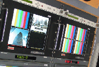 Videomonitore mit höchster Bildqualität im Studio Einsatz