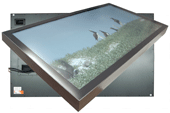 FlatMan 55" Grossbild Multitouch Panel PC